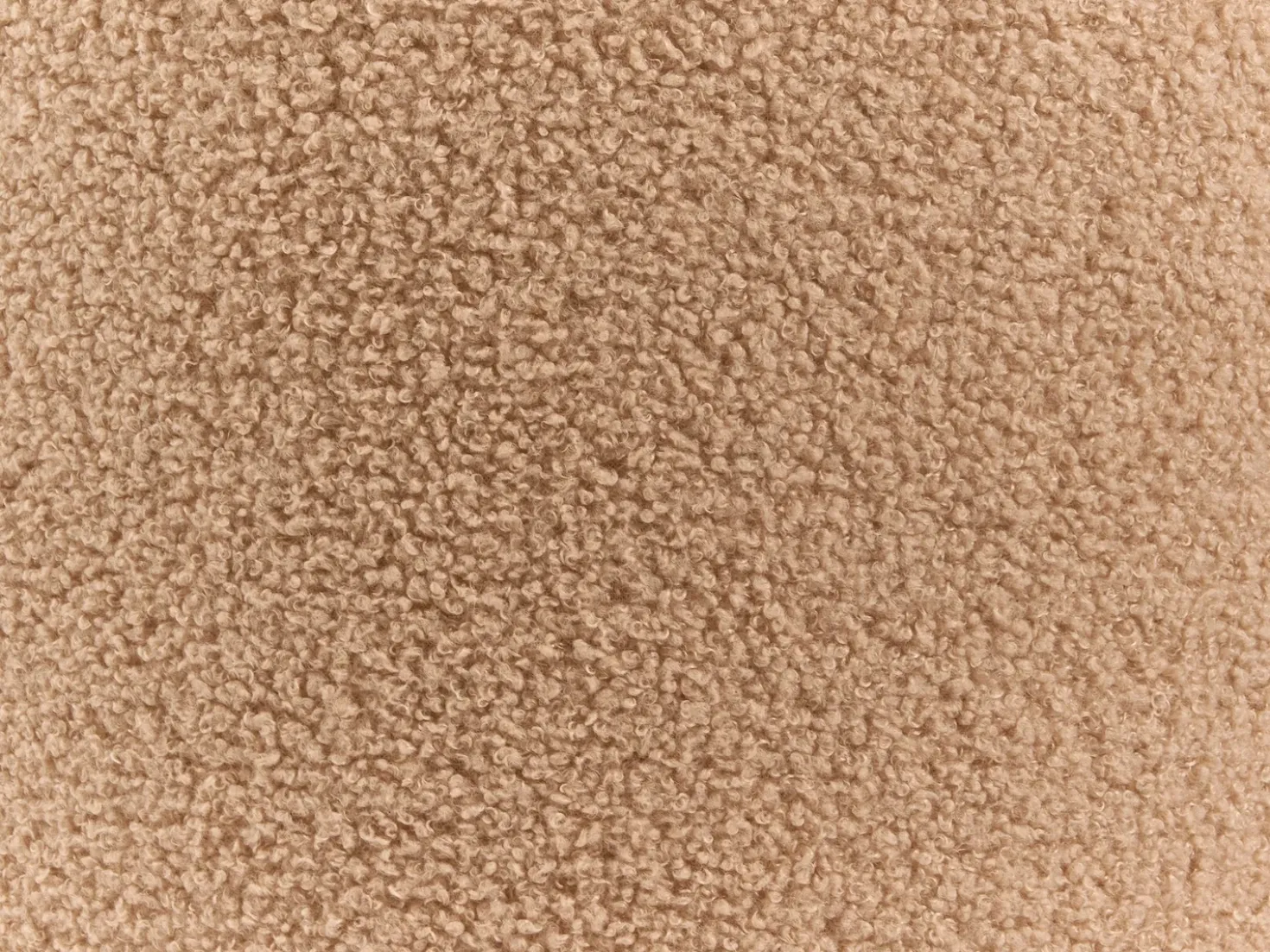 Set di 2 pouf contenitore BEREA Bouclé Marrone chiaro