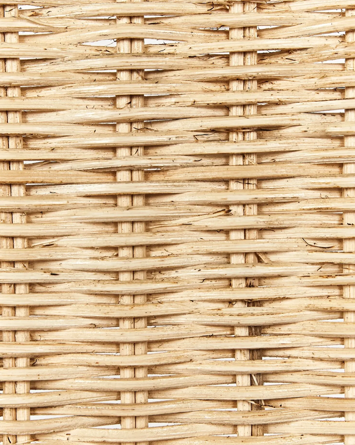 Set di 2 sedie a dondolo LAVINIO Rattan Naturale