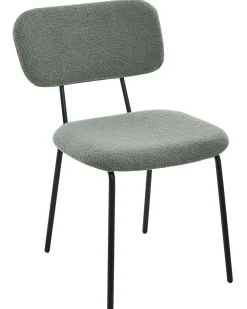Set di 2 sedie ADAIR Bouclé Verde chiaro