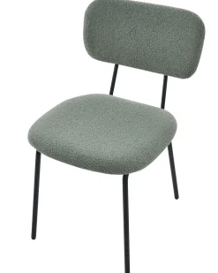 Set di 2 sedie ADAIR Bouclé Verde chiaro