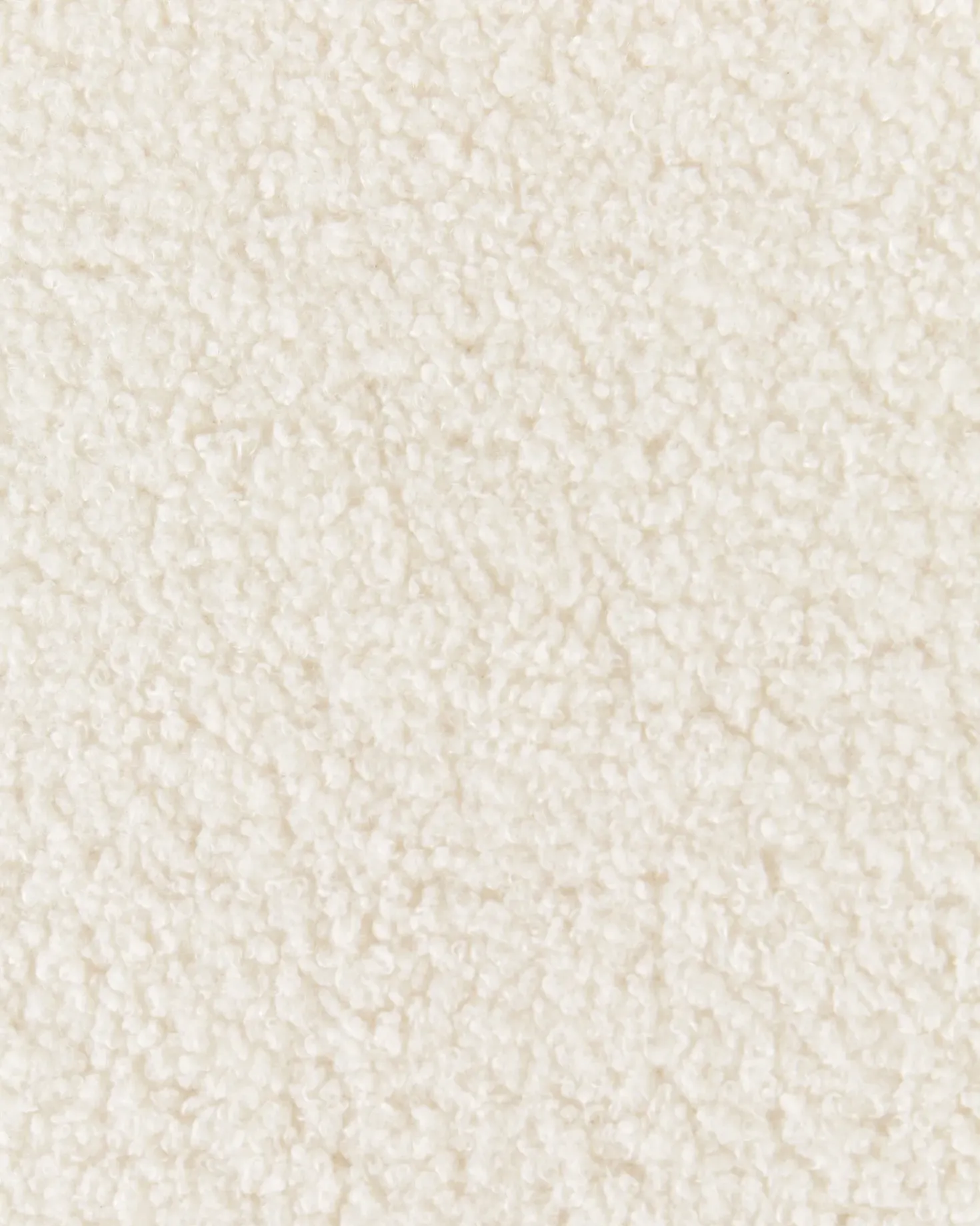 Set di 2 sedie alte AMAYA Bouclé Bianco sporco