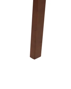 Set di 2 sedie alte AMBLER Marrone scuro/Beige