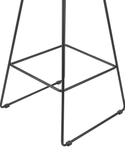Set di 2 sedie alte BISBEE Metallo Nero