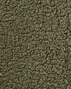 Set di 2 sedie alte CASMALIA Bouclé Verde scuro