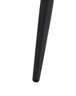 Set di 2 sedie alte CORNELL Metallo Nero