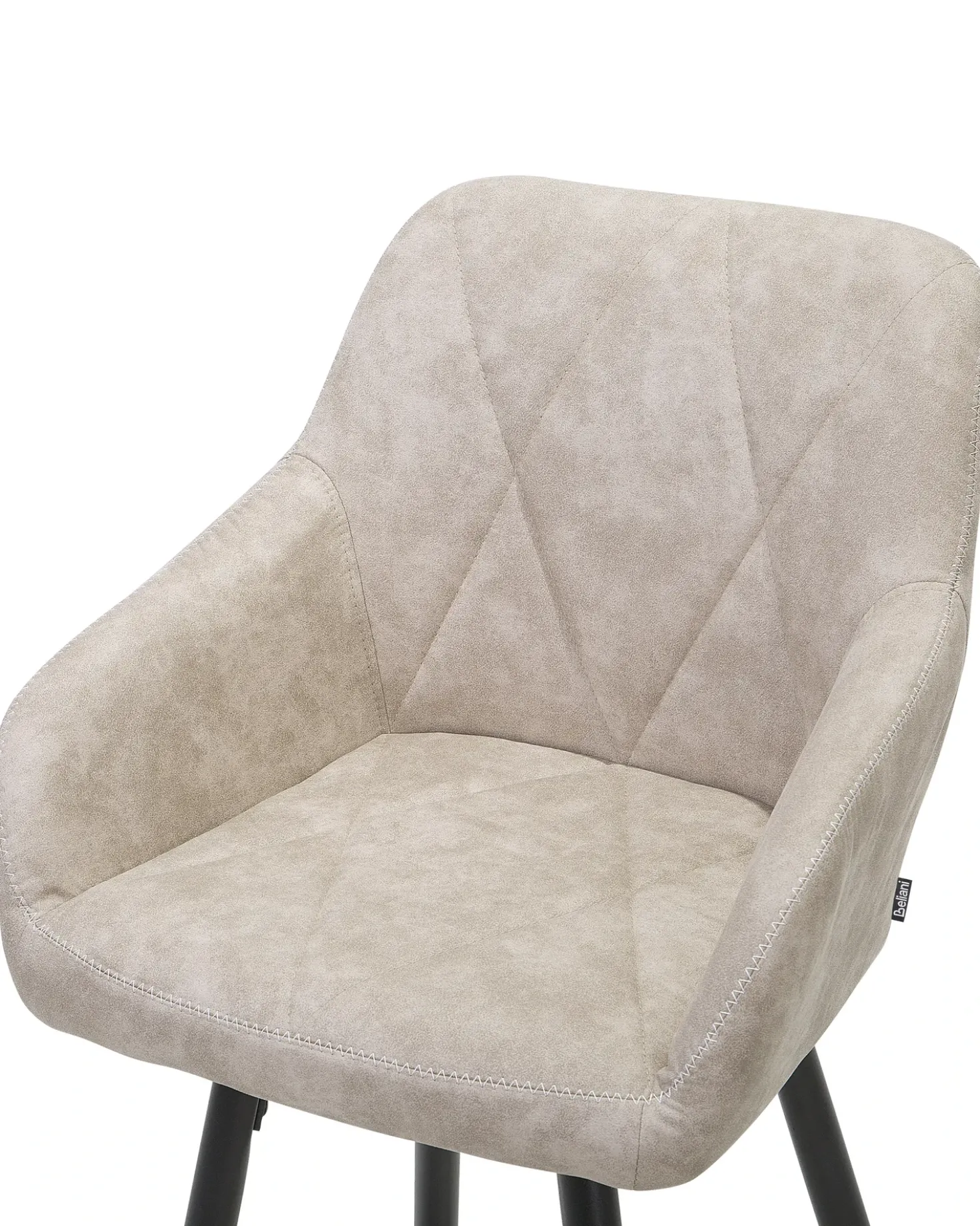 Set di 2 sedie alte DARIEN Beige