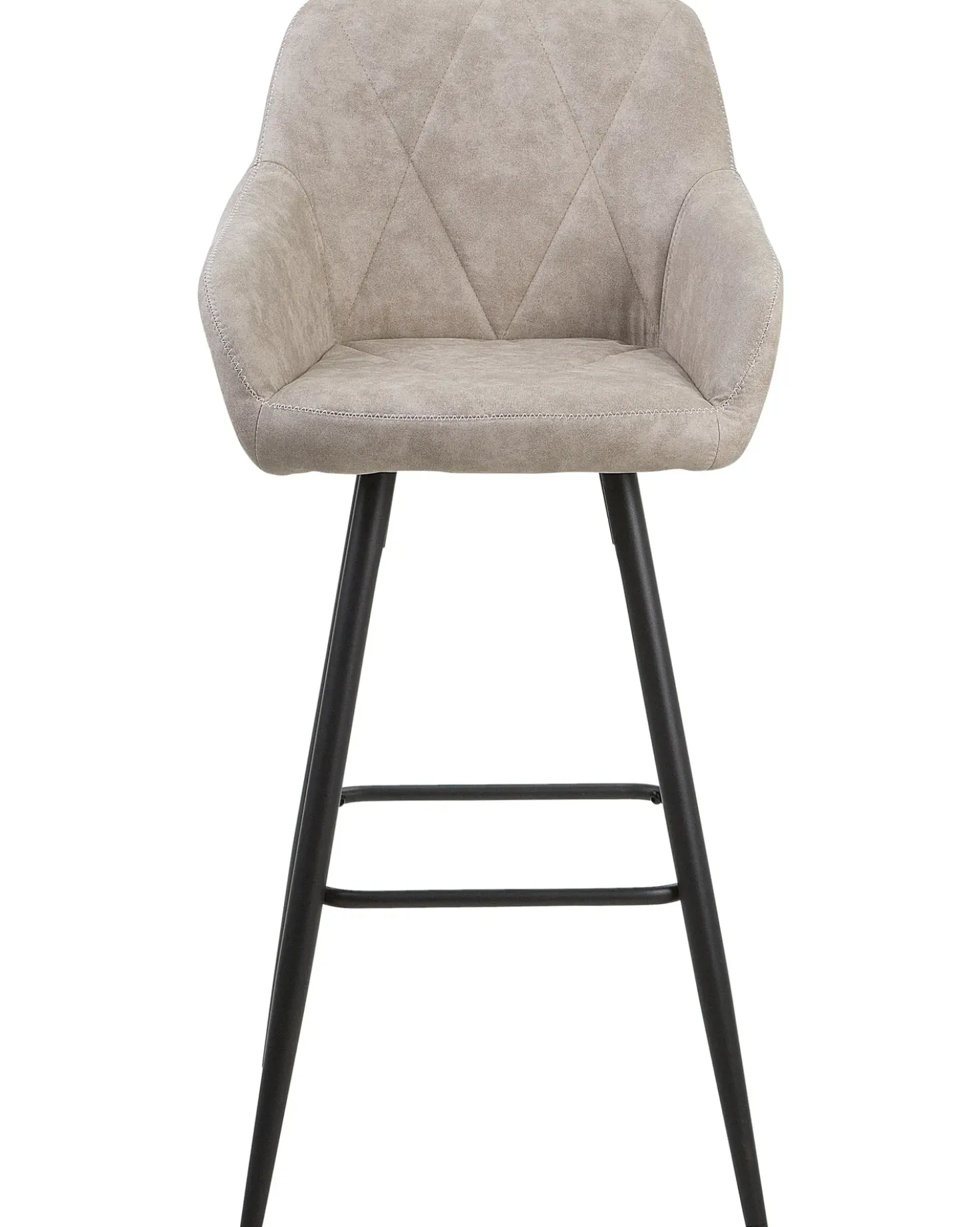 Set di 2 sedie alte DARIEN Beige