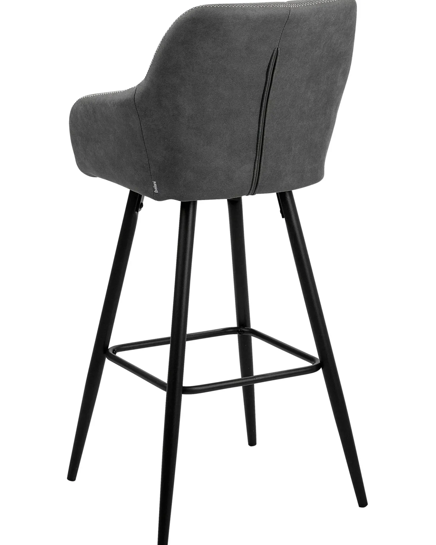 Set di 2 sedie alte DARIEN Grigio