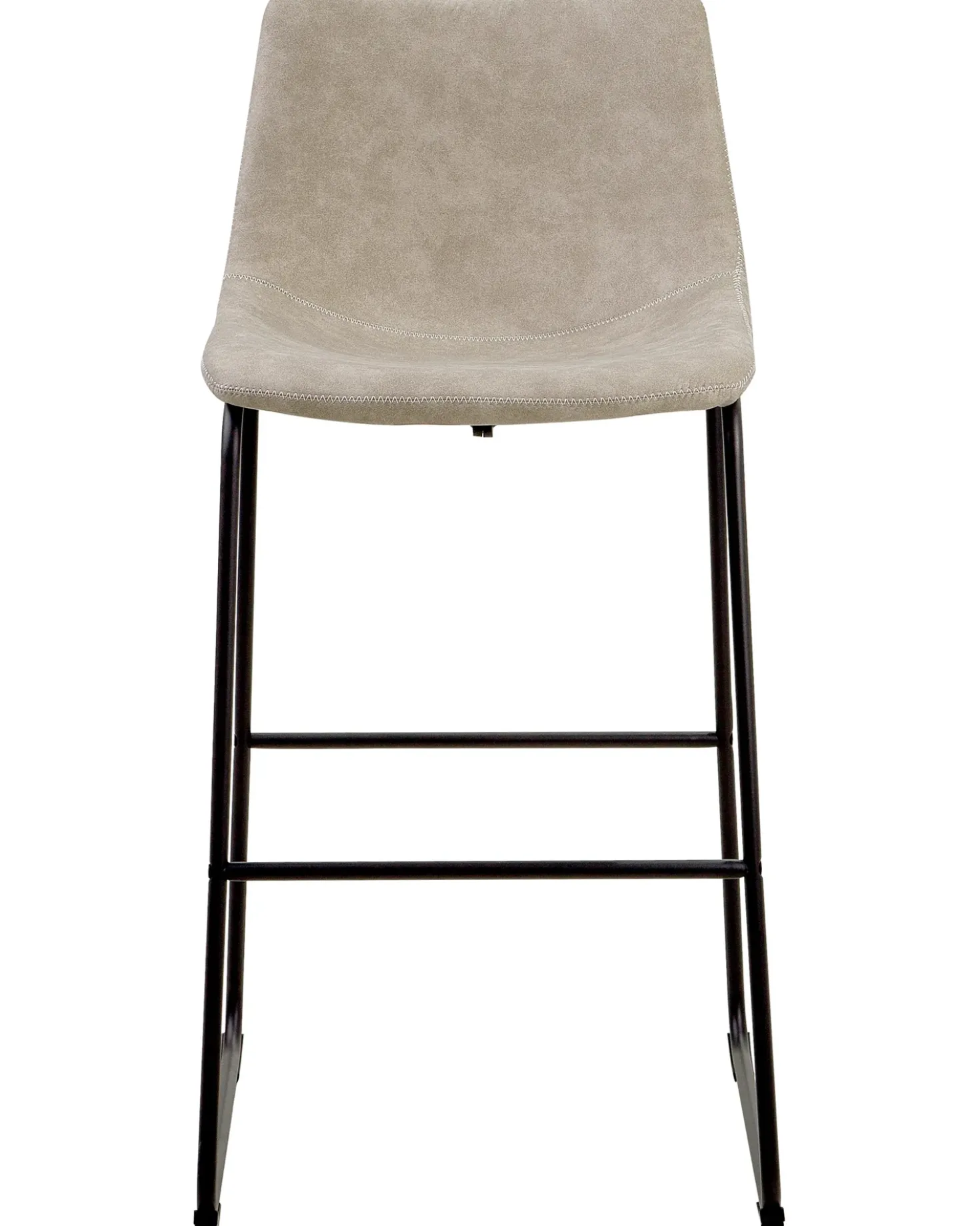 Set di 2 sedie alte FRANKS Beige