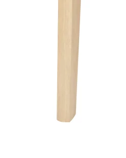 Set di 2 sedie alte ISANTI Legno Marrone chiaro/Tortora
