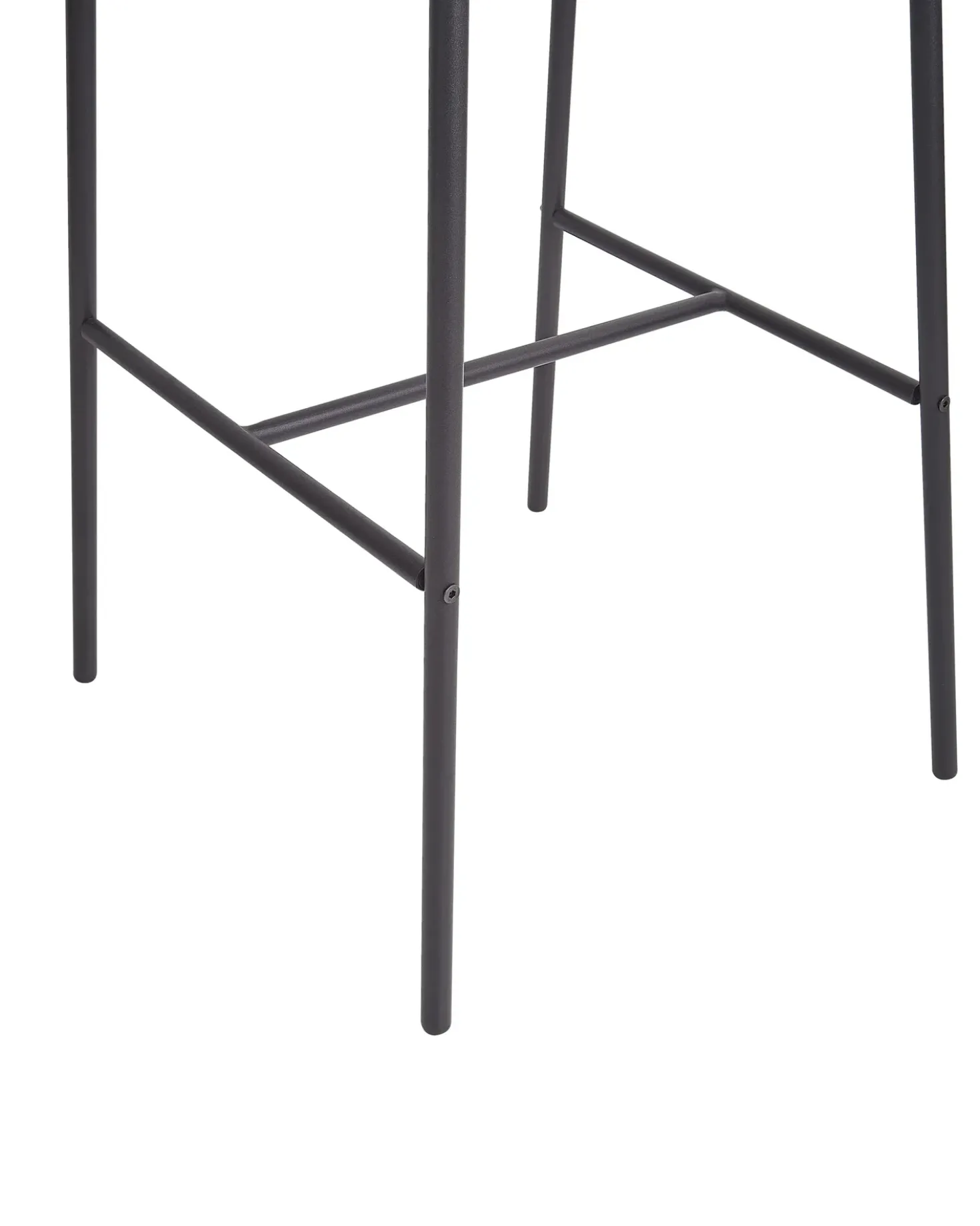 Set di 2 sedie alte KIANA Pelle sintetica Marrone