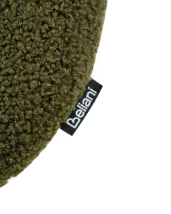 Set di 2 sedie alte LUANA Bouclé Verde scuro