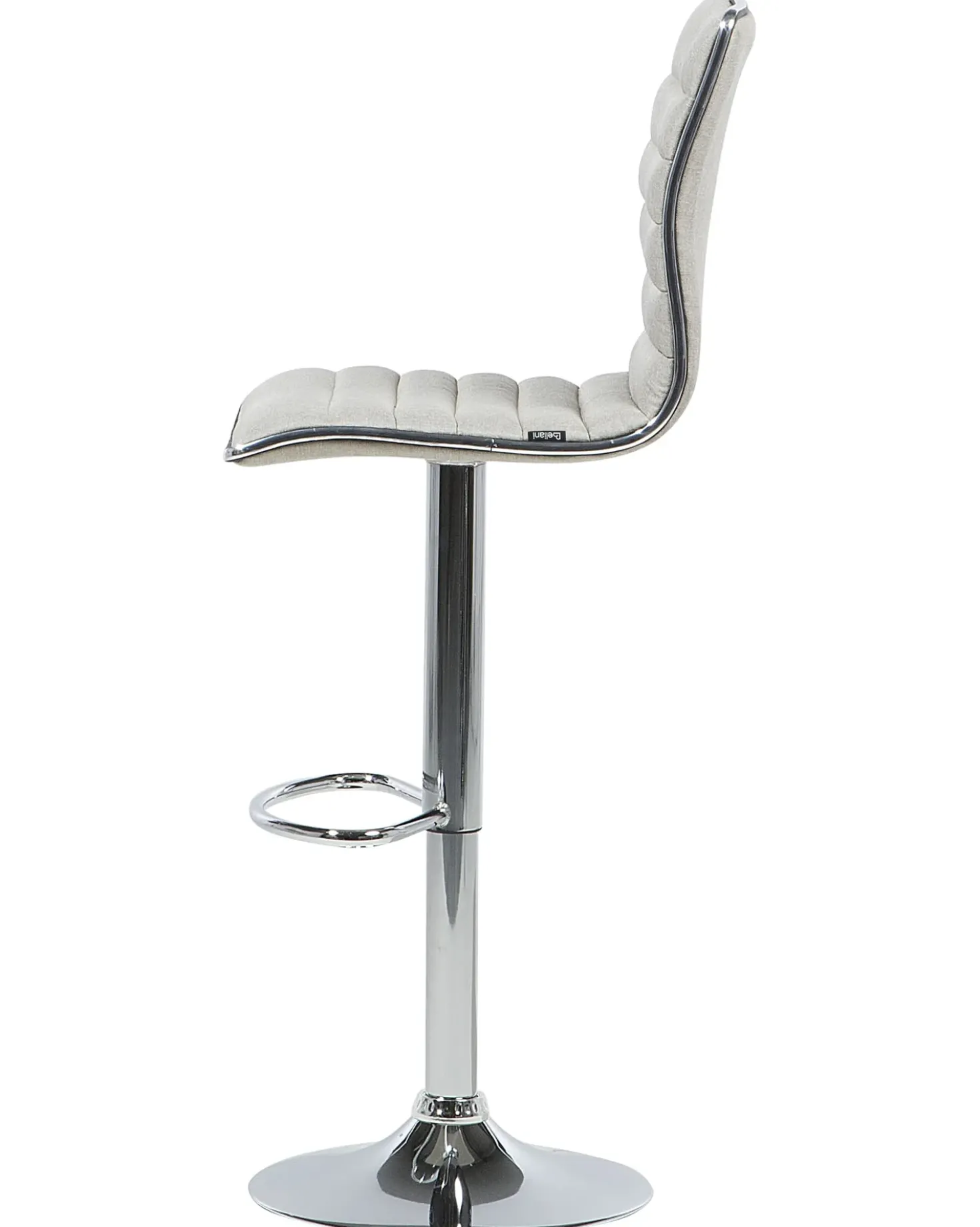 Set di 2 sedie alte LUCERNE Beige chiaro