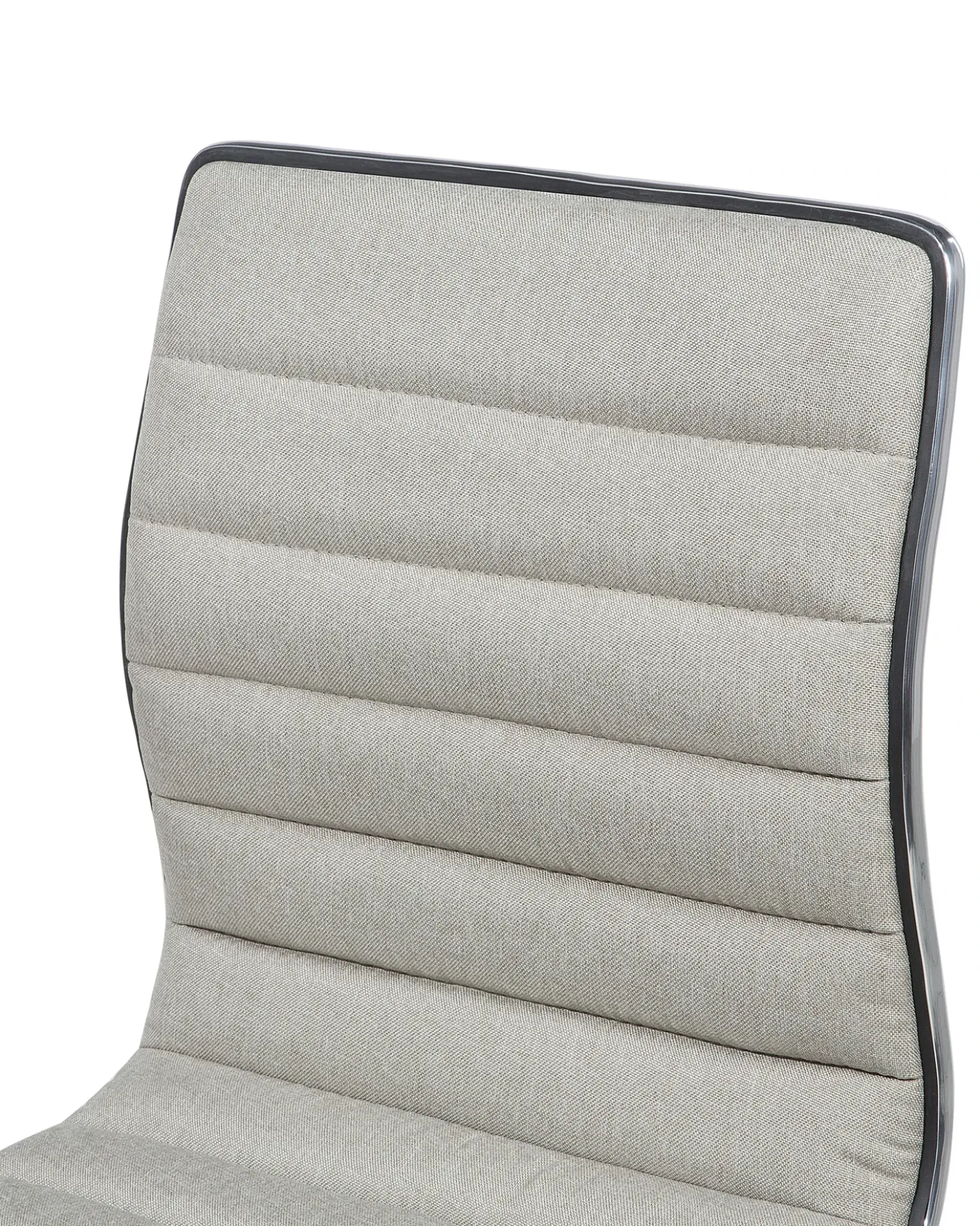 Set di 2 sedie alte LUCERNE Beige chiaro