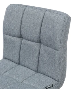 Set di 2 sedie alte MARION Grigio chiaro