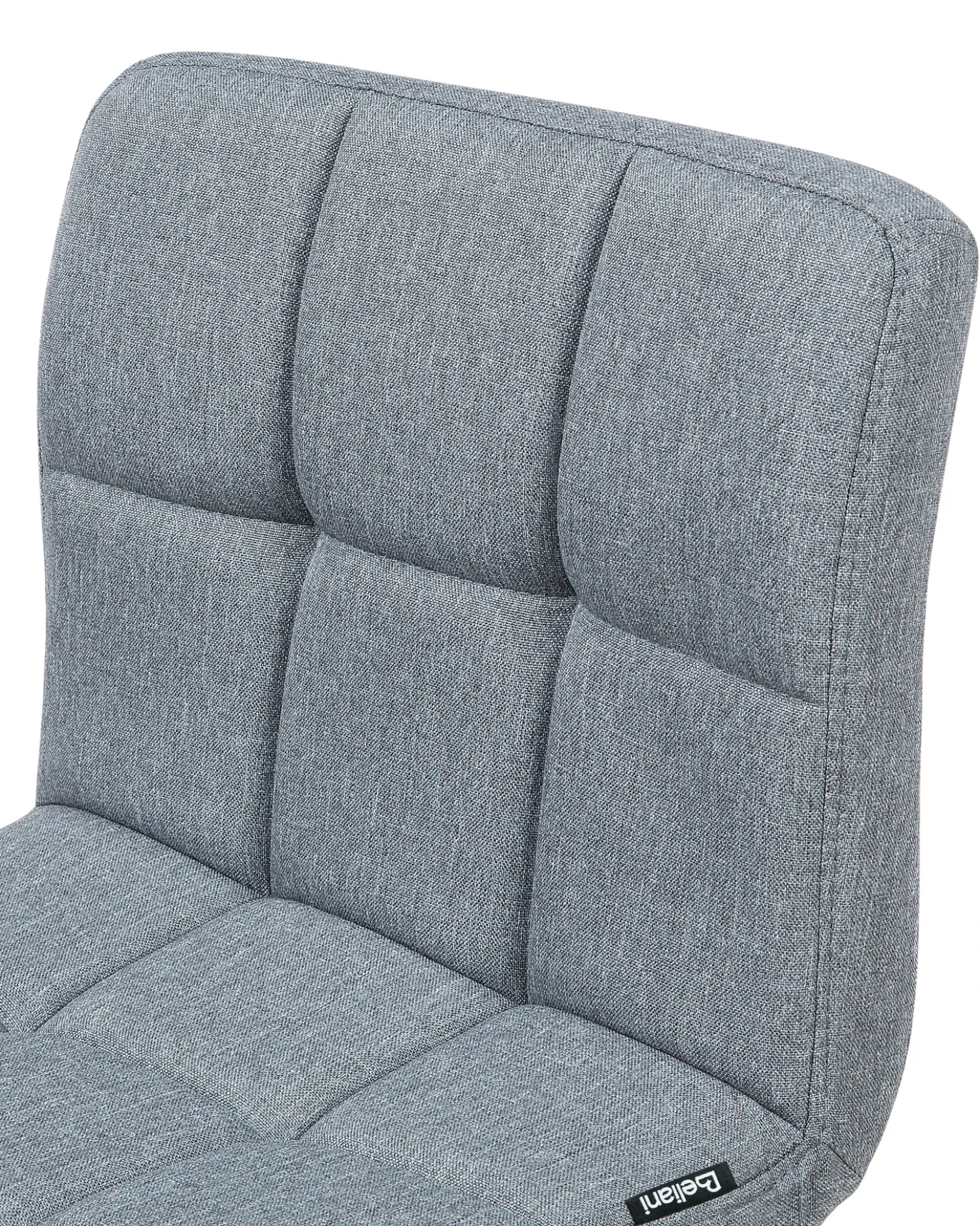 Set di 2 sedie alte MARION Grigio chiaro