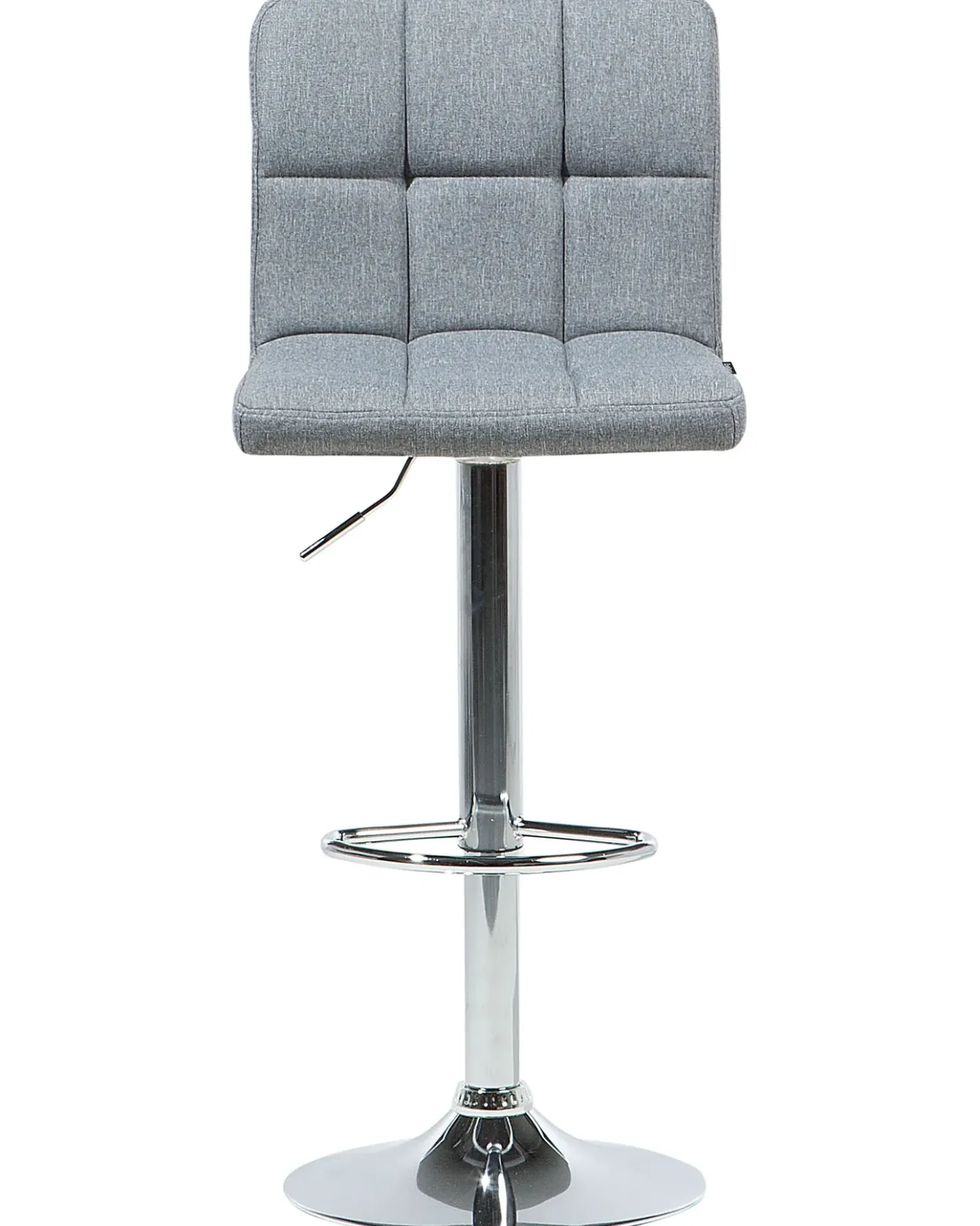 Set di 2 sedie alte MARION Grigio chiaro