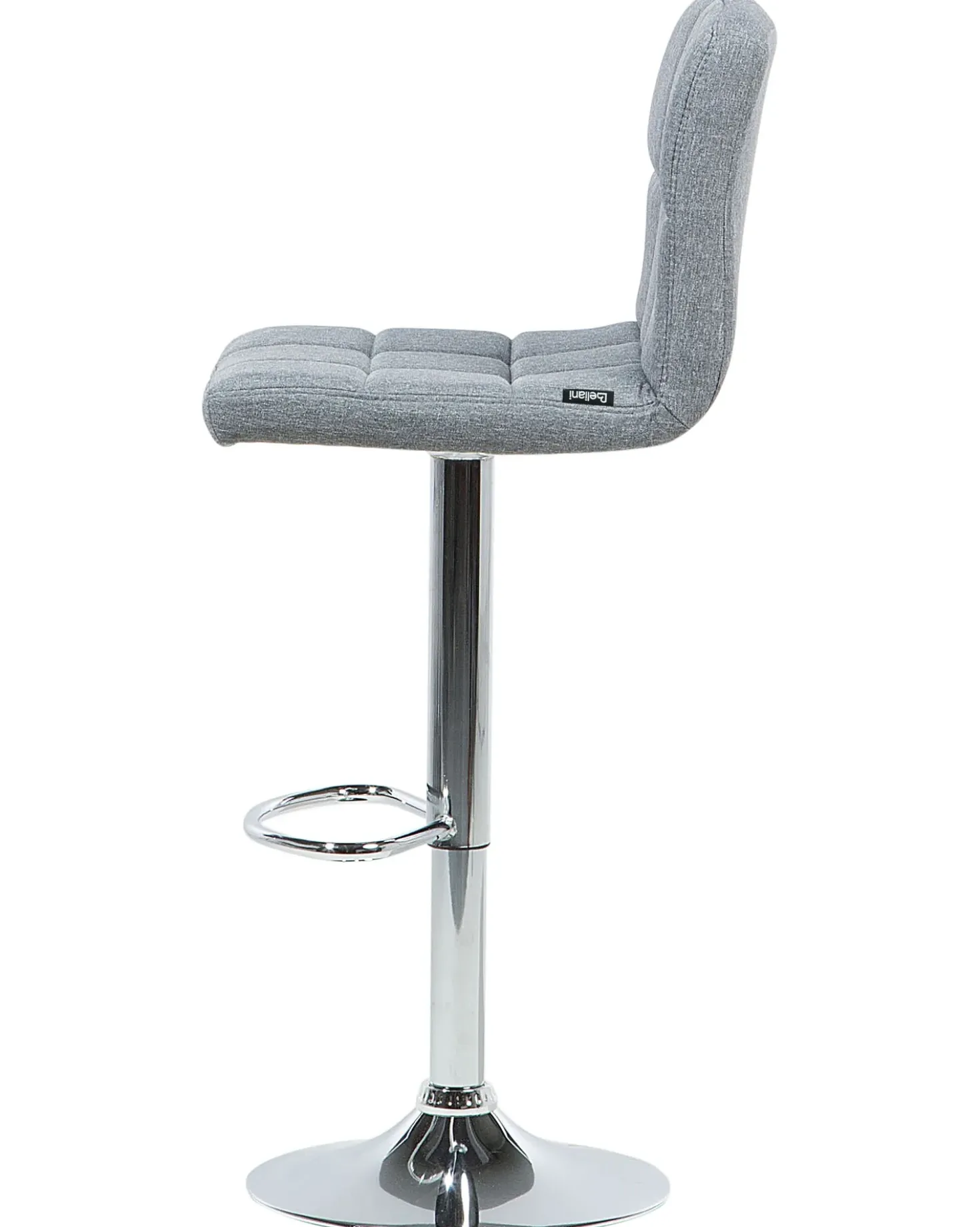 Set di 2 sedie alte MARION Grigio chiaro