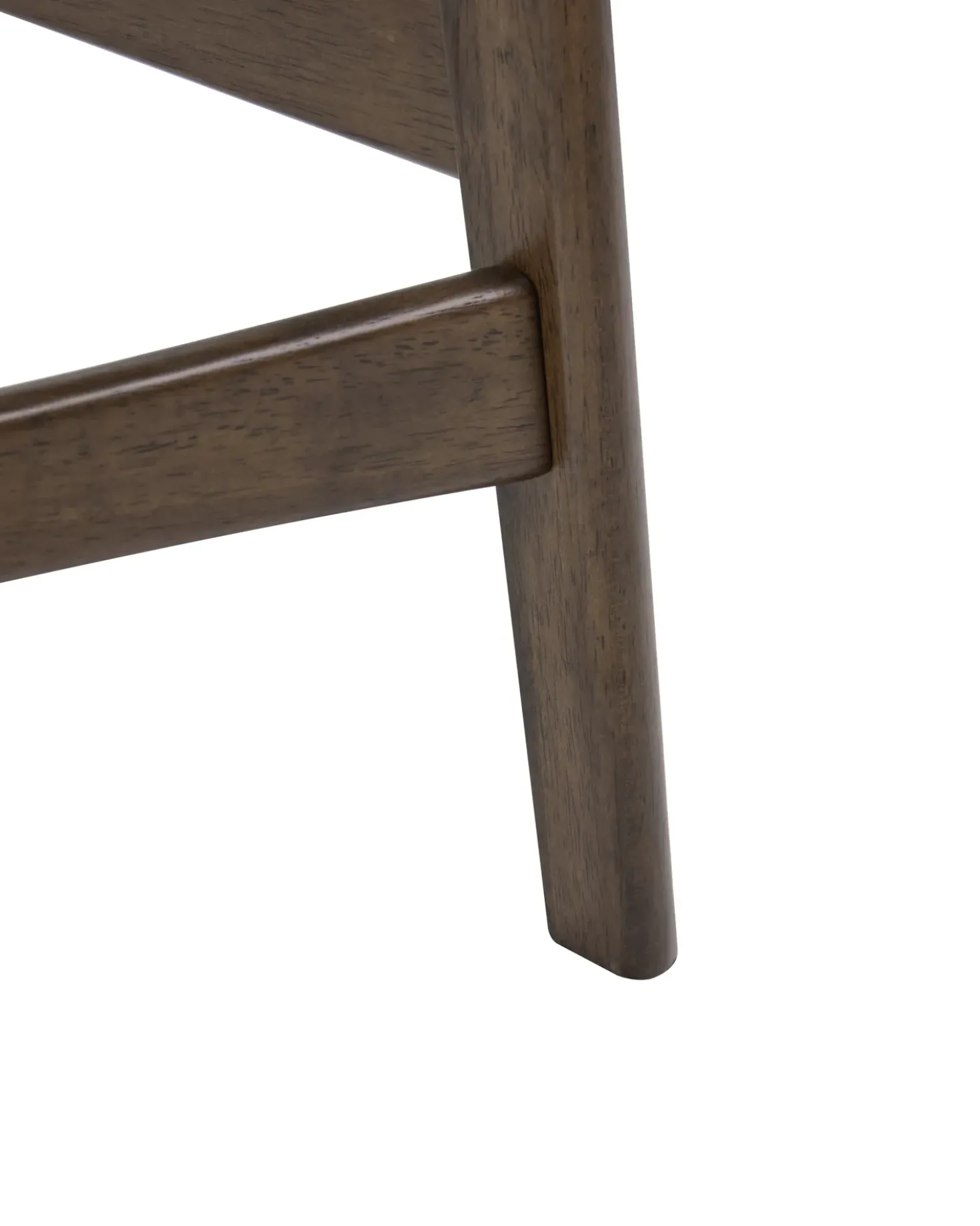 Set di 2 sedie alte MAYER Legno Bianco sporco/Marrone