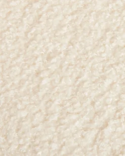 Set di 2 sedie alte MINA Bouclé Bianco