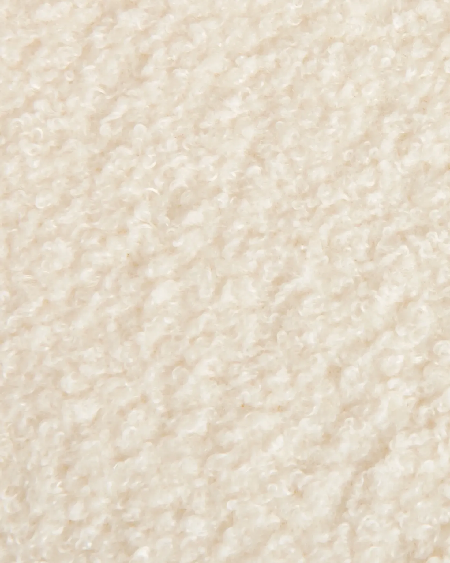 Set di 2 sedie alte MINA Bouclé Bianco