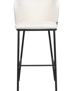 Set di 2 sedie alte MINA Bianco sporco