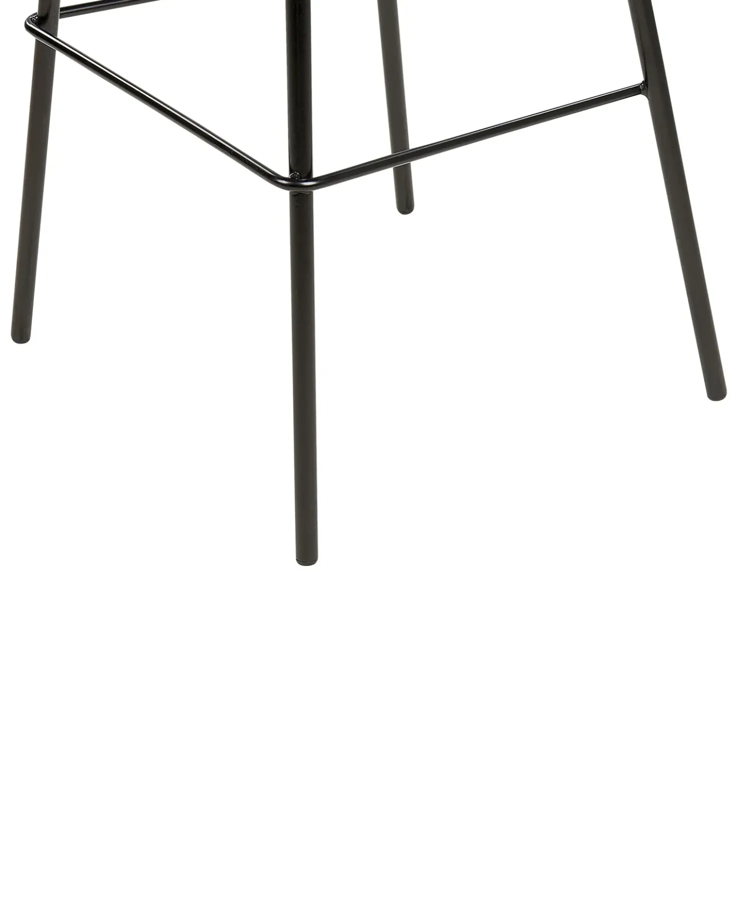 Set di 4 sedie alte MORA Nero