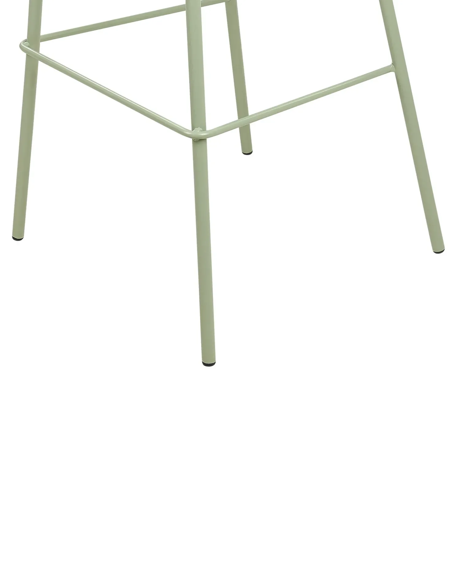 Set di 4 sedie alte MORA Verde chiaro