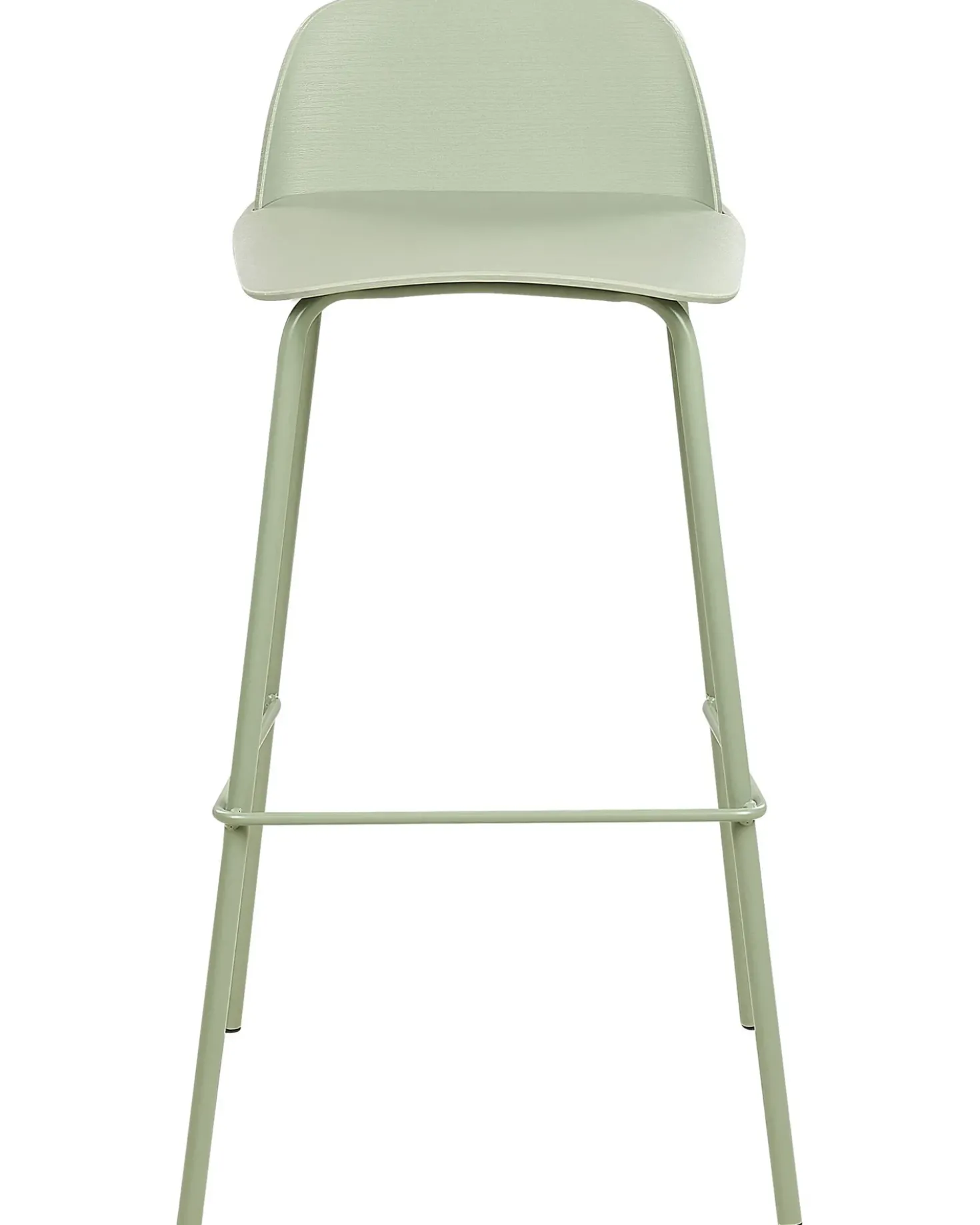 Set di 4 sedie alte MORA Verde chiaro