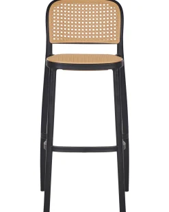 Set di 4 sedie alte PLOSE Materiale sintetico Beige