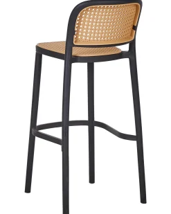 Set di 4 sedie alte PLOSE Materiale sintetico Beige
