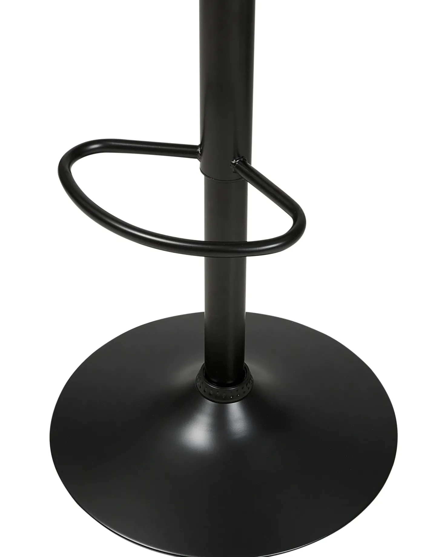 Set di 2 sedie alte ROTTERDAM II Pelle sintetica Nero