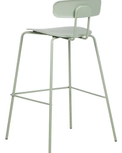 Set di 2 sedie alte SIBLEY Verde chiaro