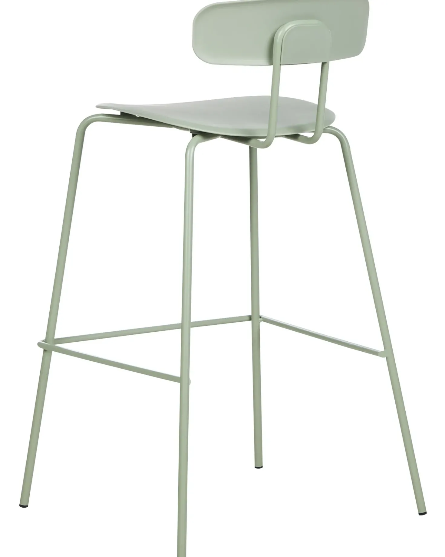 Set di 2 sedie alte SIBLEY Verde chiaro