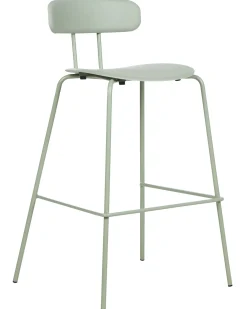 Set di 2 sedie alte SIBLEY Verde chiaro