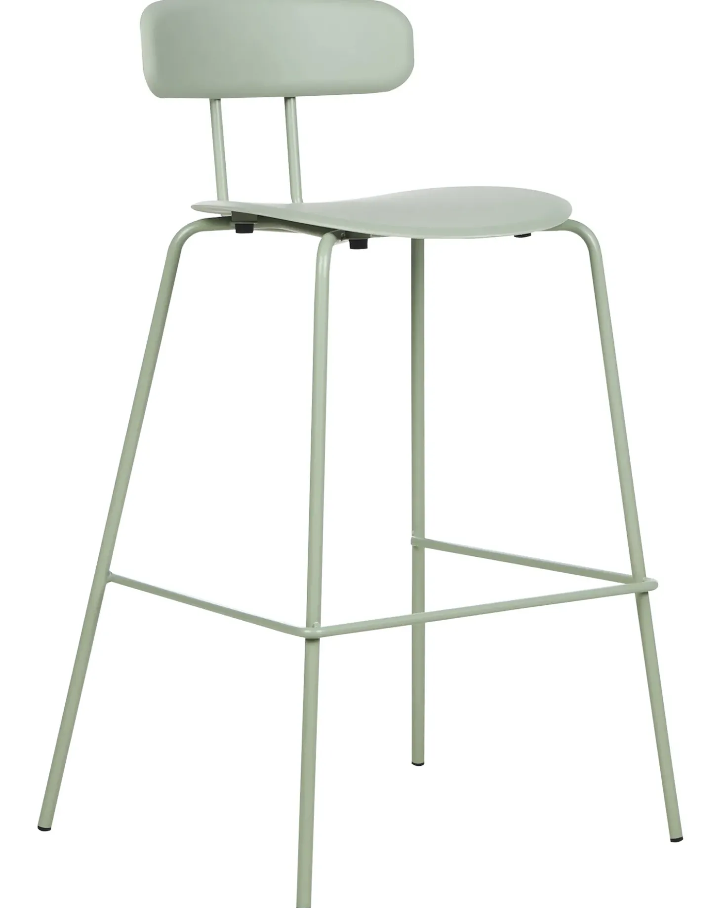 Set di 2 sedie alte SIBLEY Verde chiaro