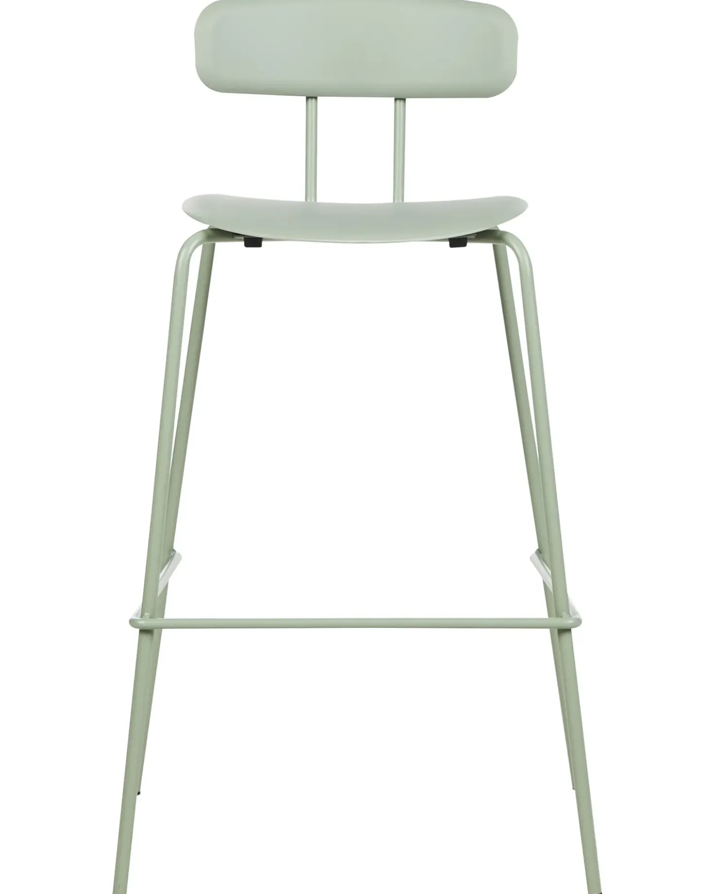 Set di 2 sedie alte SIBLEY Verde chiaro