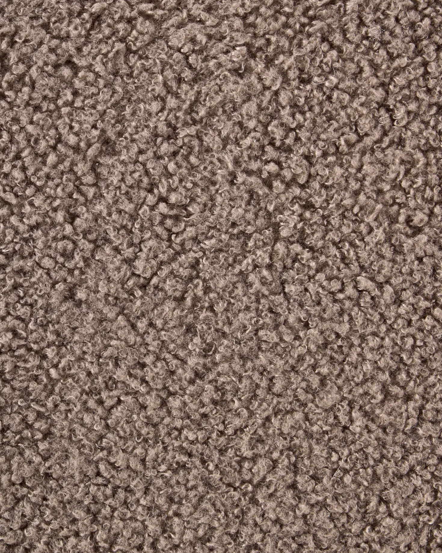 Set di 2 sedie alte UNITY Bouclé Tortora