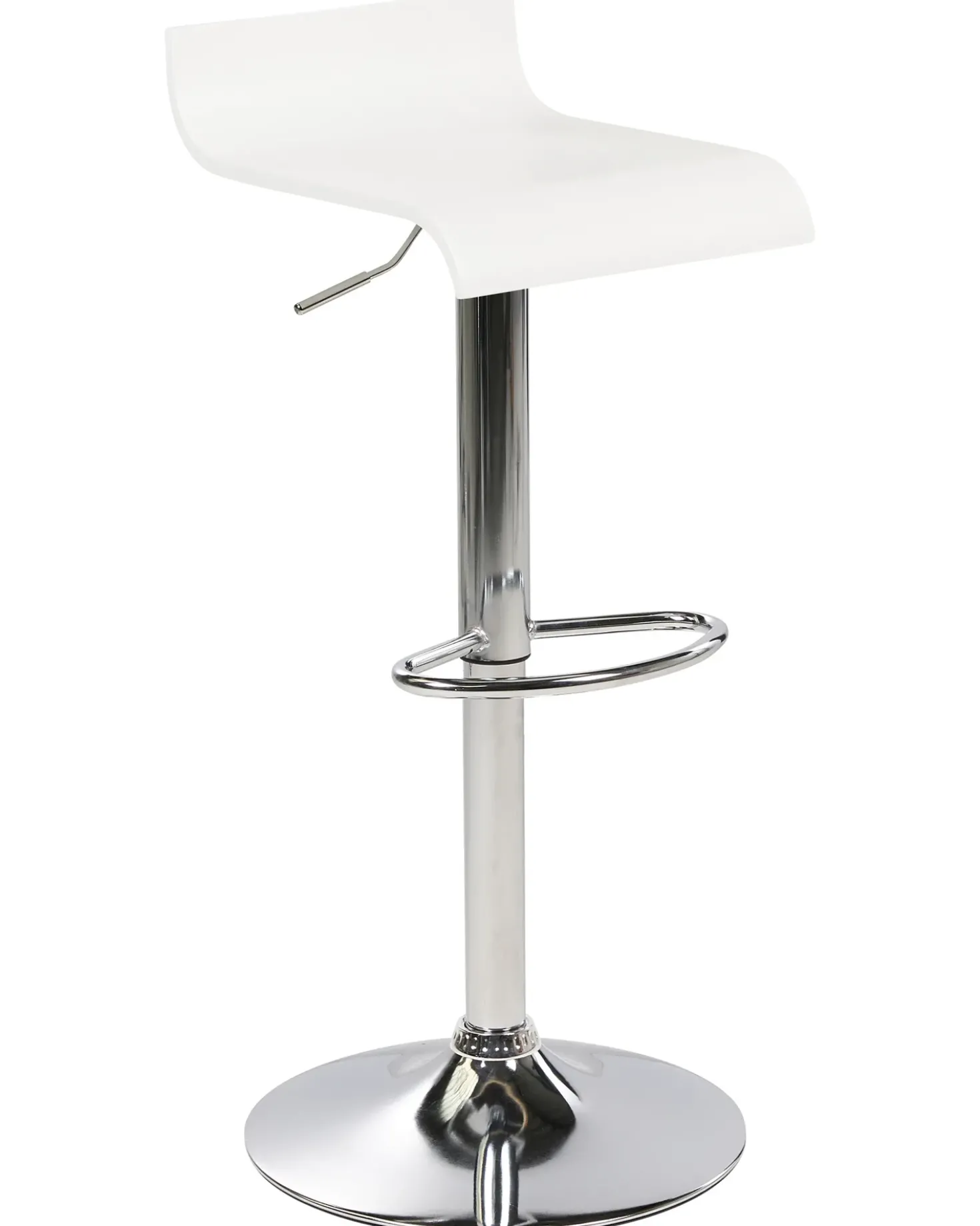Set di 2 sedie alte VALENCIA Bianco