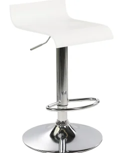 Set di 2 sedie alte VALENCIA Bianco