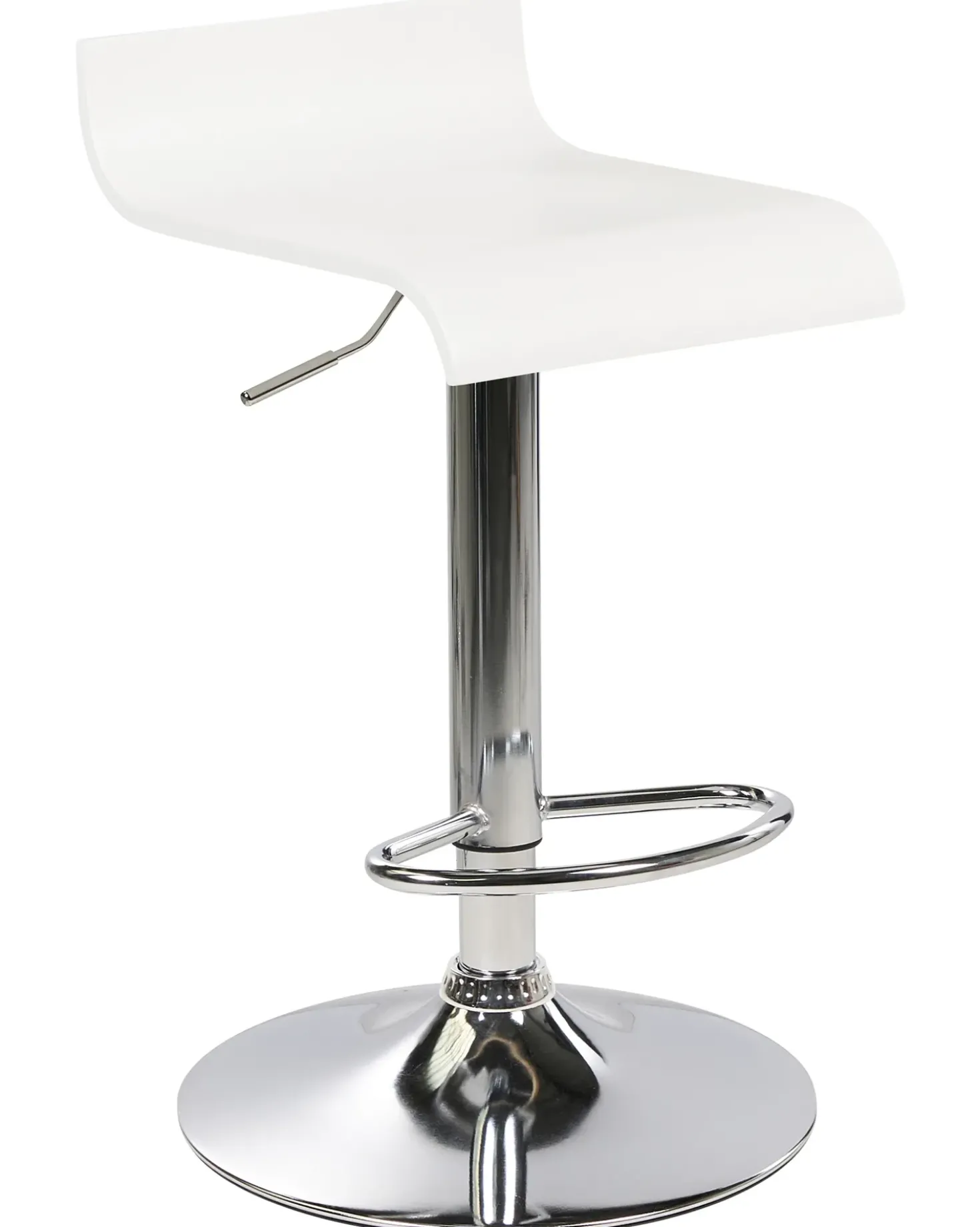 Set di 2 sedie alte VALENCIA Bianco