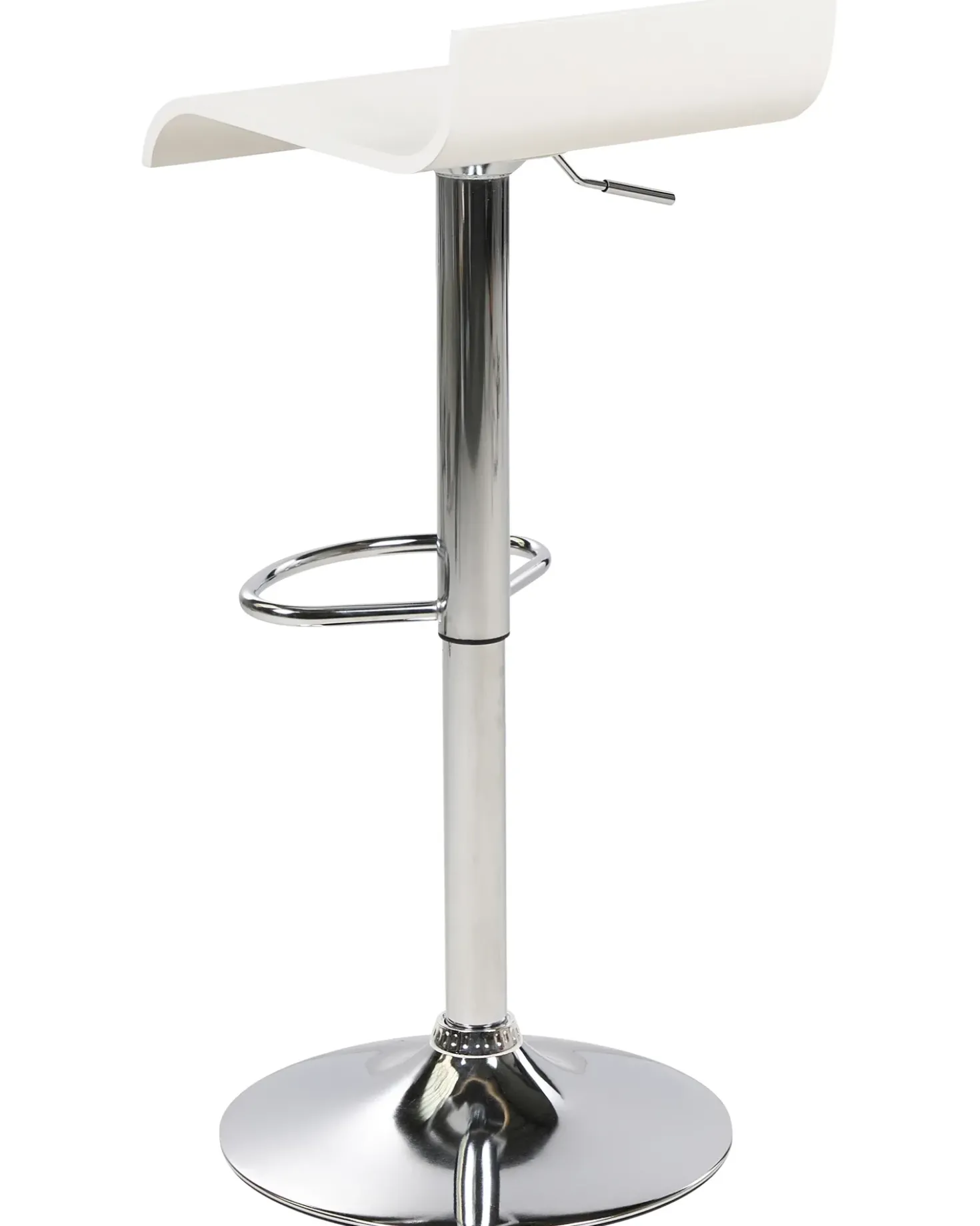 Set di 2 sedie alte VALENCIA Bianco