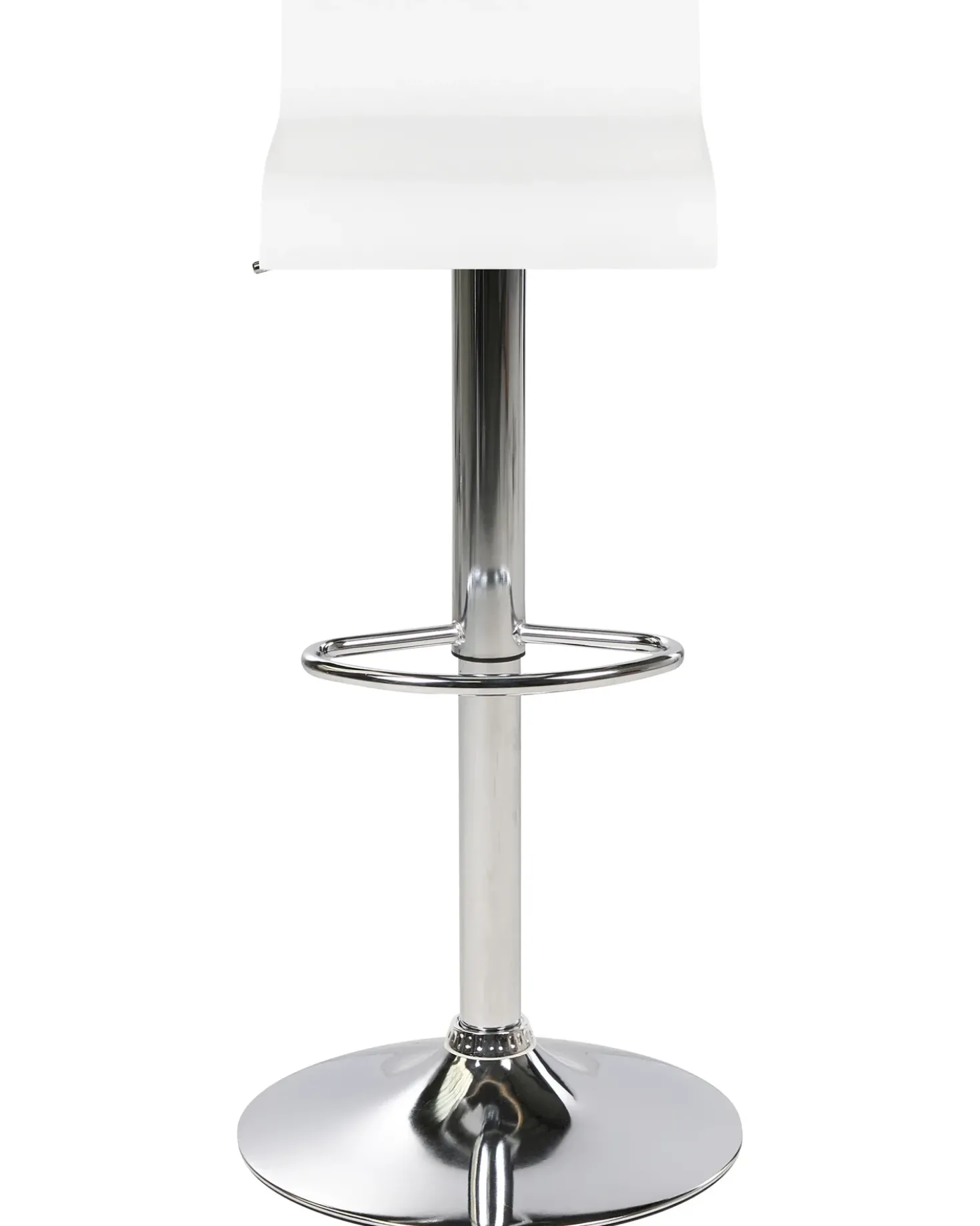Set di 2 sedie alte VALENCIA Bianco