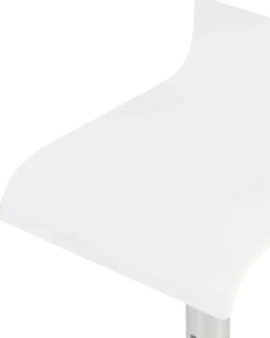 Set di 2 sedie alte VALENCIA Bianco