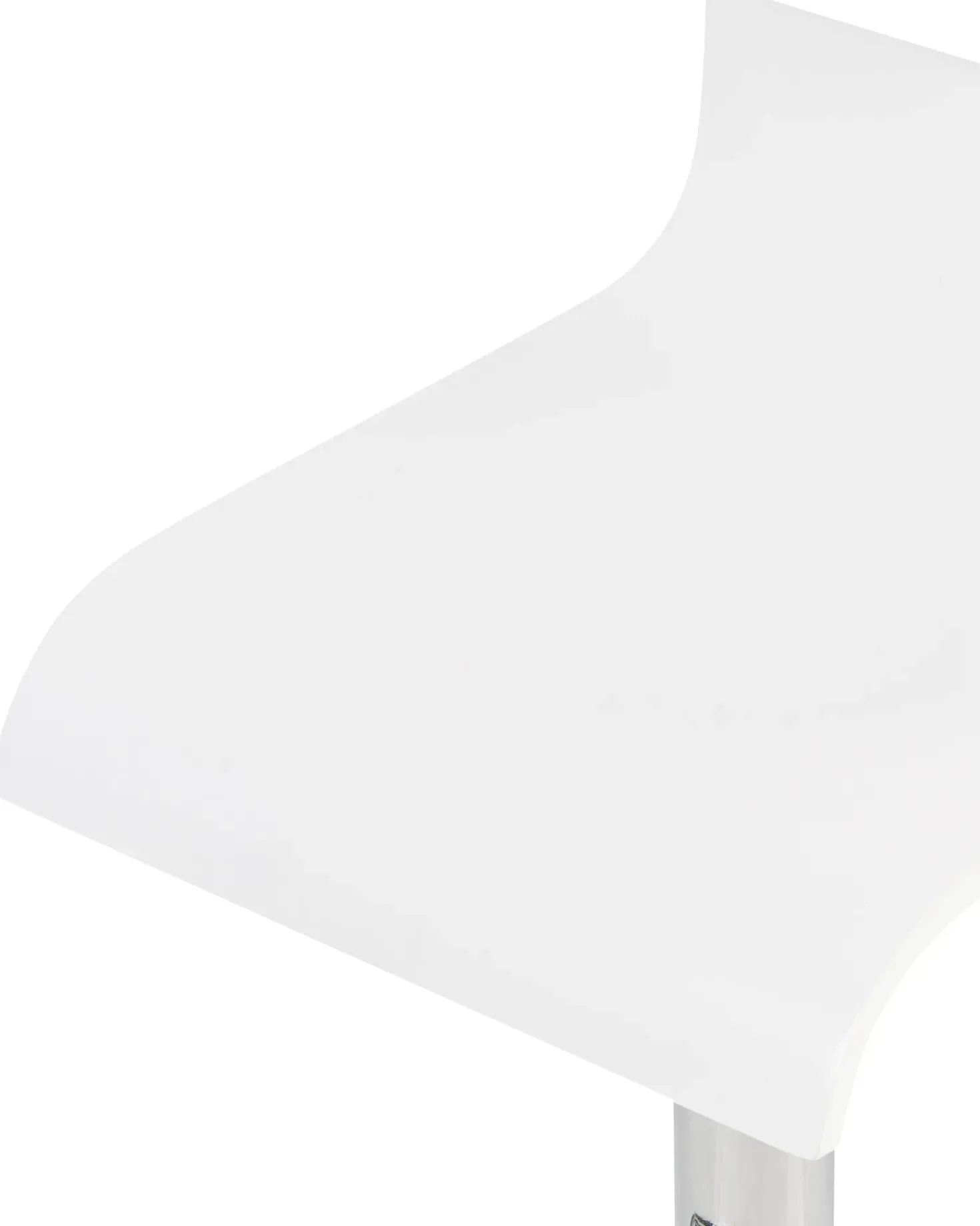 Set di 2 sedie alte VALENCIA Bianco