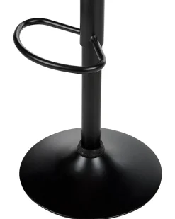 Set di 2 sedie alte VALETTA Pelle sintetica Marrone dorato