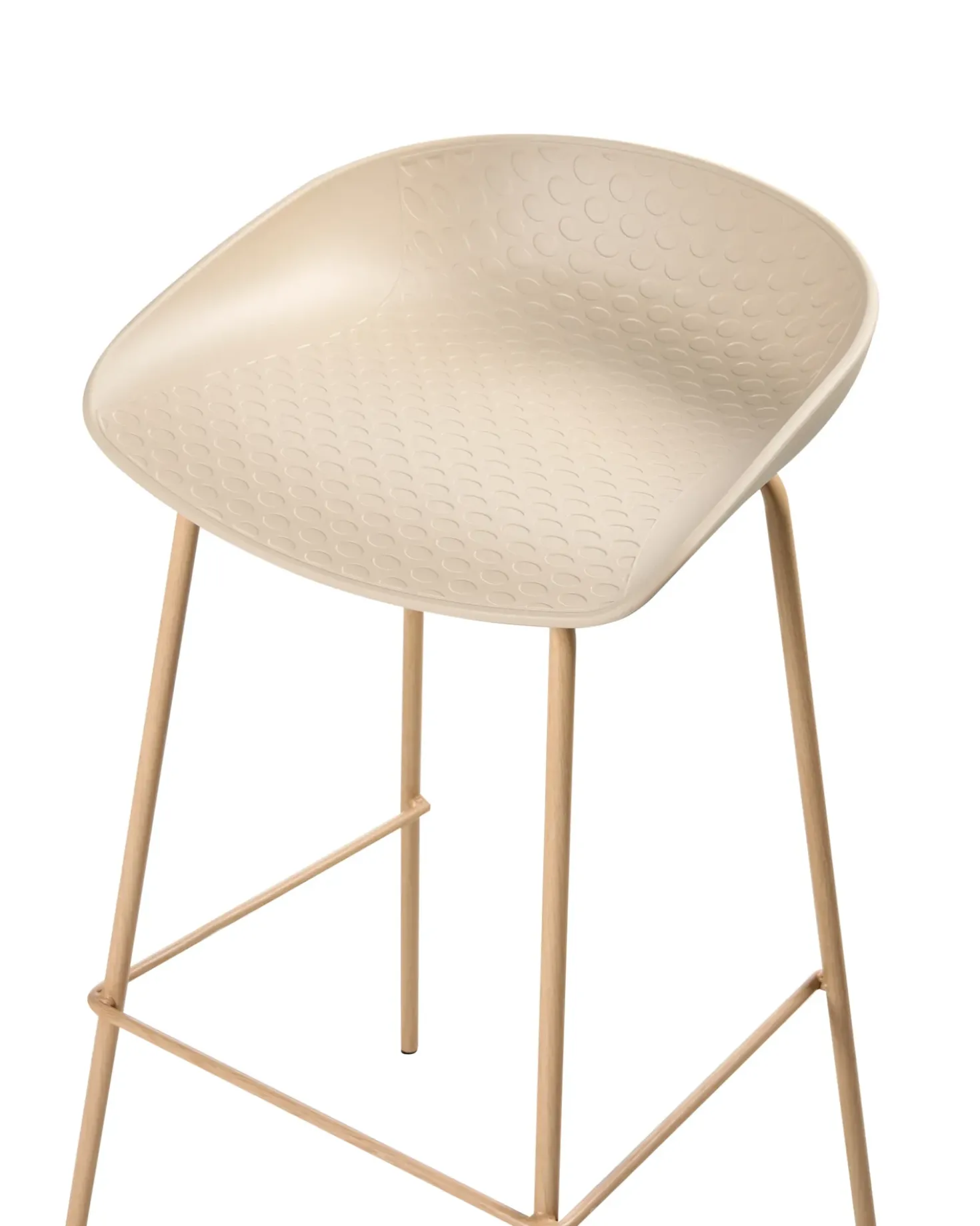 Set di 4 sedie alte VENLO Beige