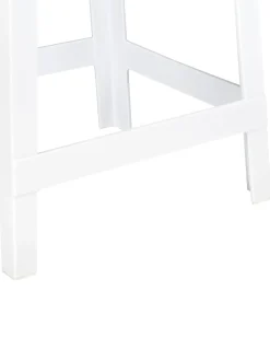 Set di 2 sedie alte WELLINGTON Bianco