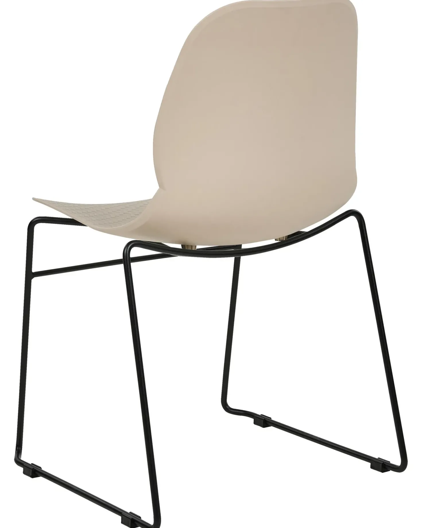 Set di 4 sedie da conferenza PANORA Beige