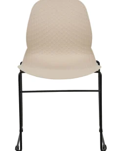 Set di 4 sedie da conferenza PANORA Beige